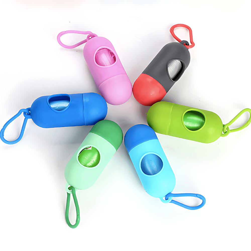 "Dog Poop Bags for Waste Cleanup - Pet Trash Bags for Refuse Disposal"