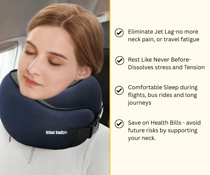 Urban Vaultz® Travel Neck Pillow