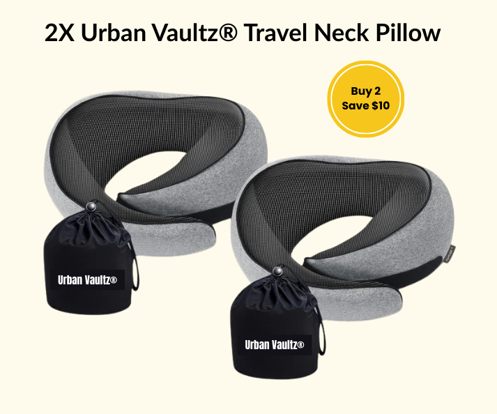 Urban Vaultz® Travel Neck Pillow