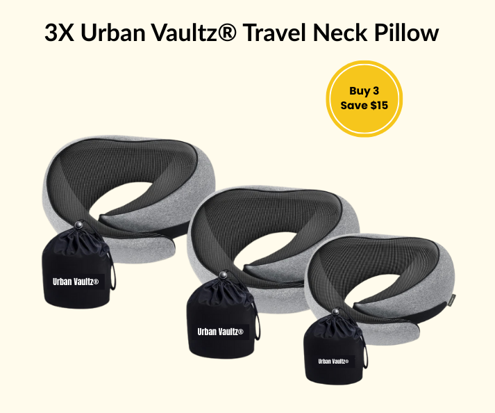 Urban Vaultz® Travel Neck Pillow