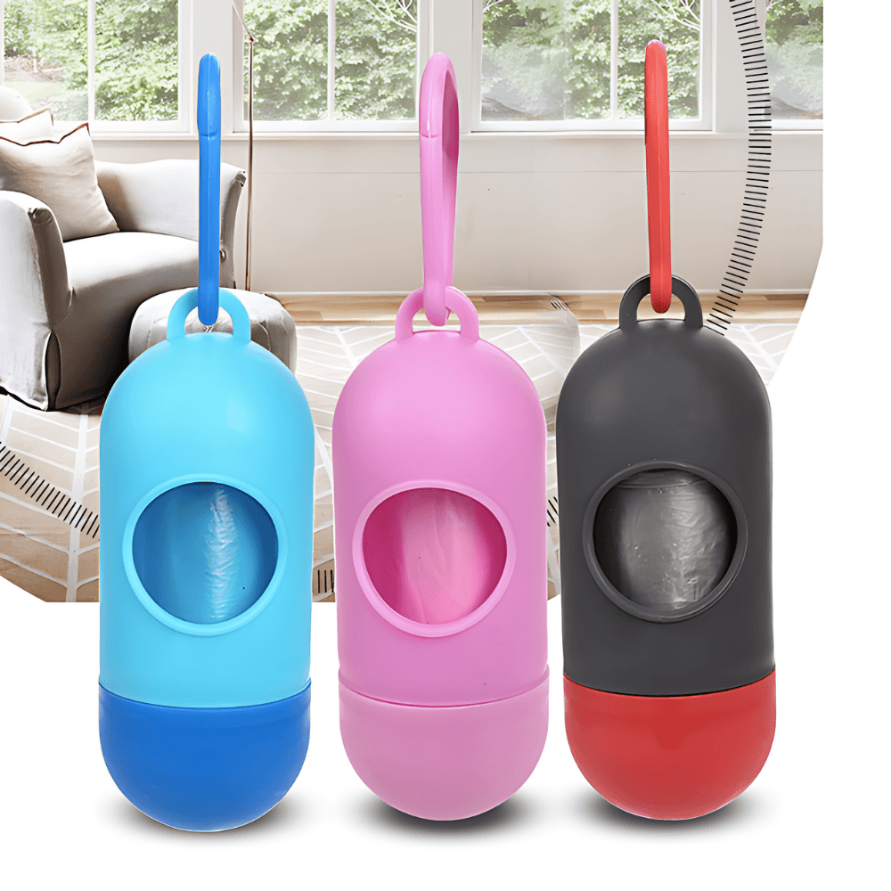 "Dog Poop Bags for Waste Cleanup - Pet Trash Bags for Refuse Disposal"