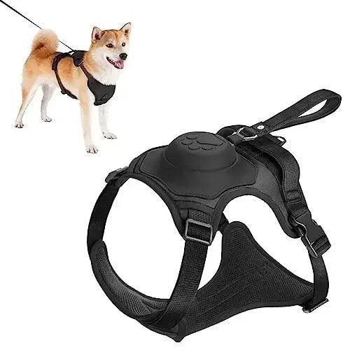 Breathable Harness & Tangle-Free Leash Set 🔥