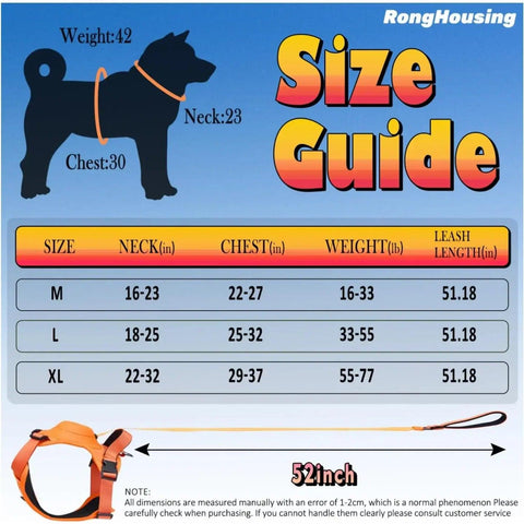 Breathable Harness & Tangle-Free Leash Set 🔥